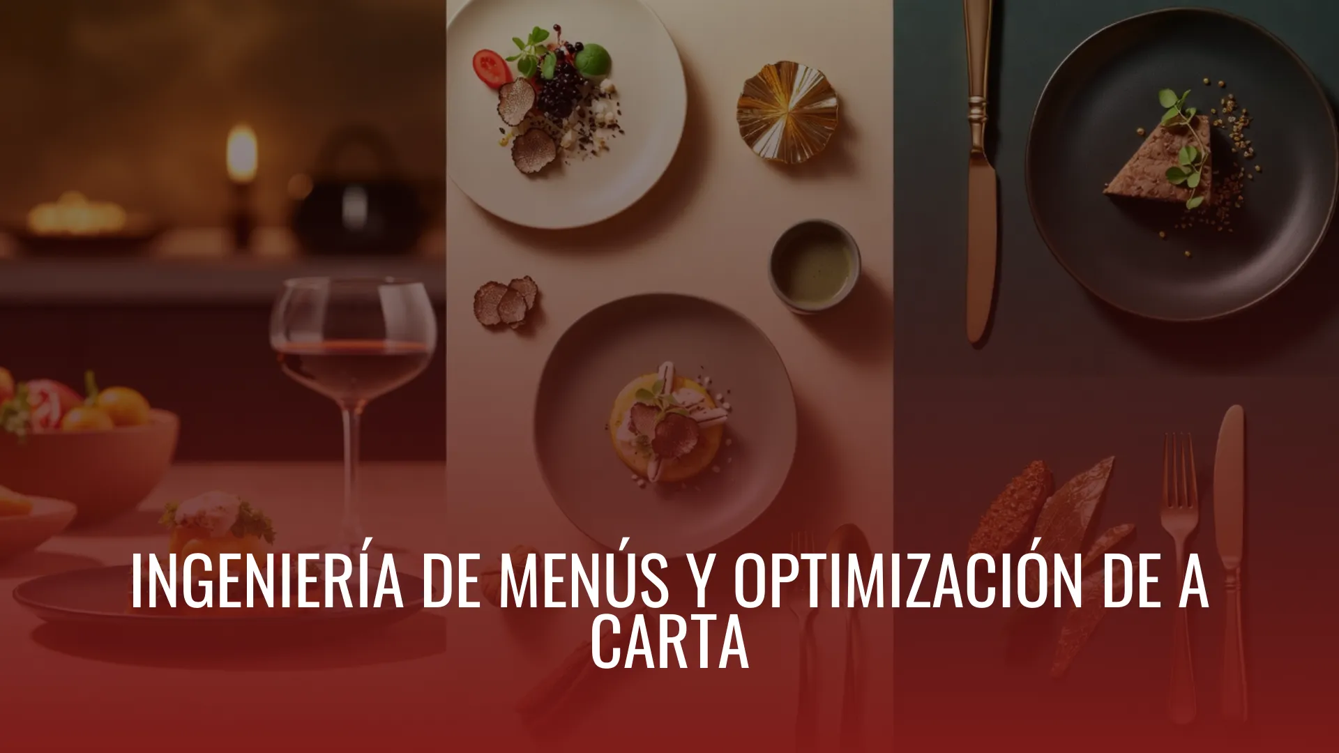 INGENIERÍA DE MENÚS Y OPTIMIZACIÓN DE A CARTA